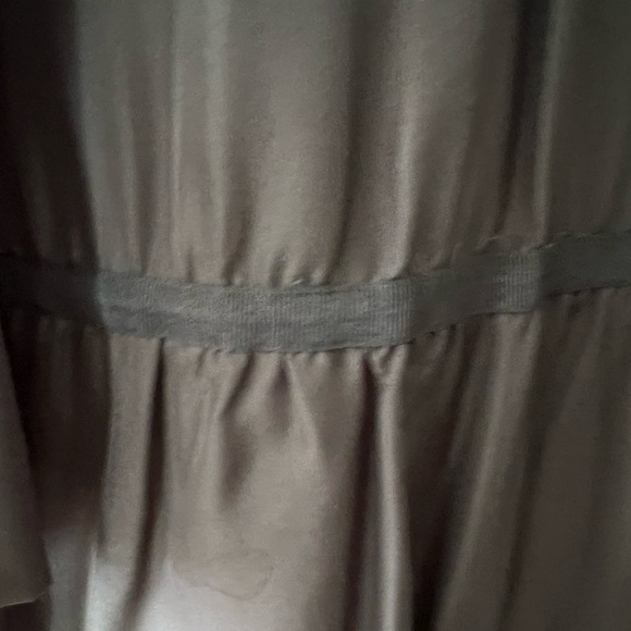 COS Silk Long Sleeve Dress with Drop-Waist Skirt - Black, Size EUR 42 - Picture 5 of 12